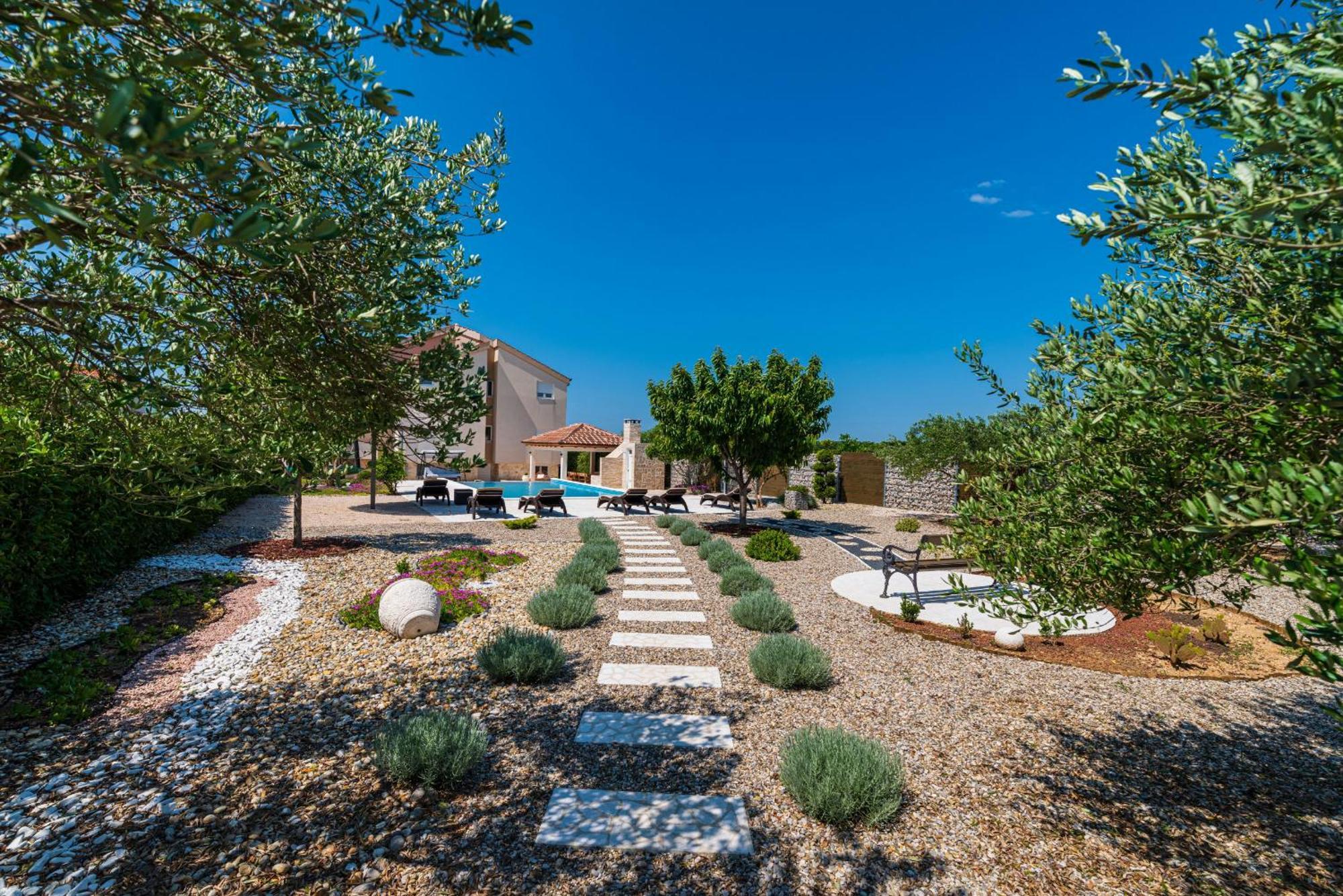 Villa Olive Garden Zadarvillas Pristeg Exterior foto
